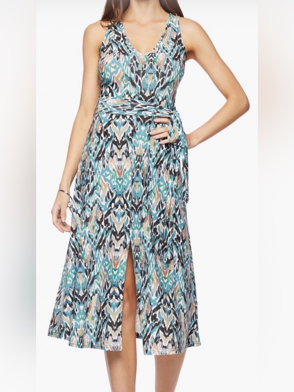 Viereck Aquifer Midi Dress in Recipe.